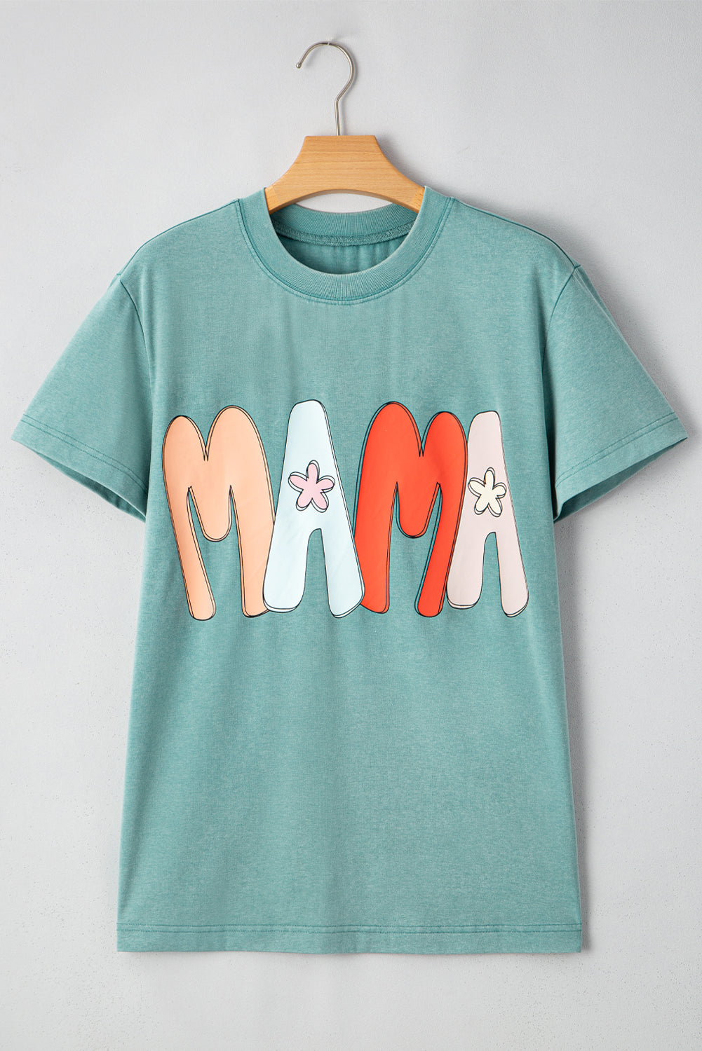 MAMA Mineral Wash Crewneck Tee