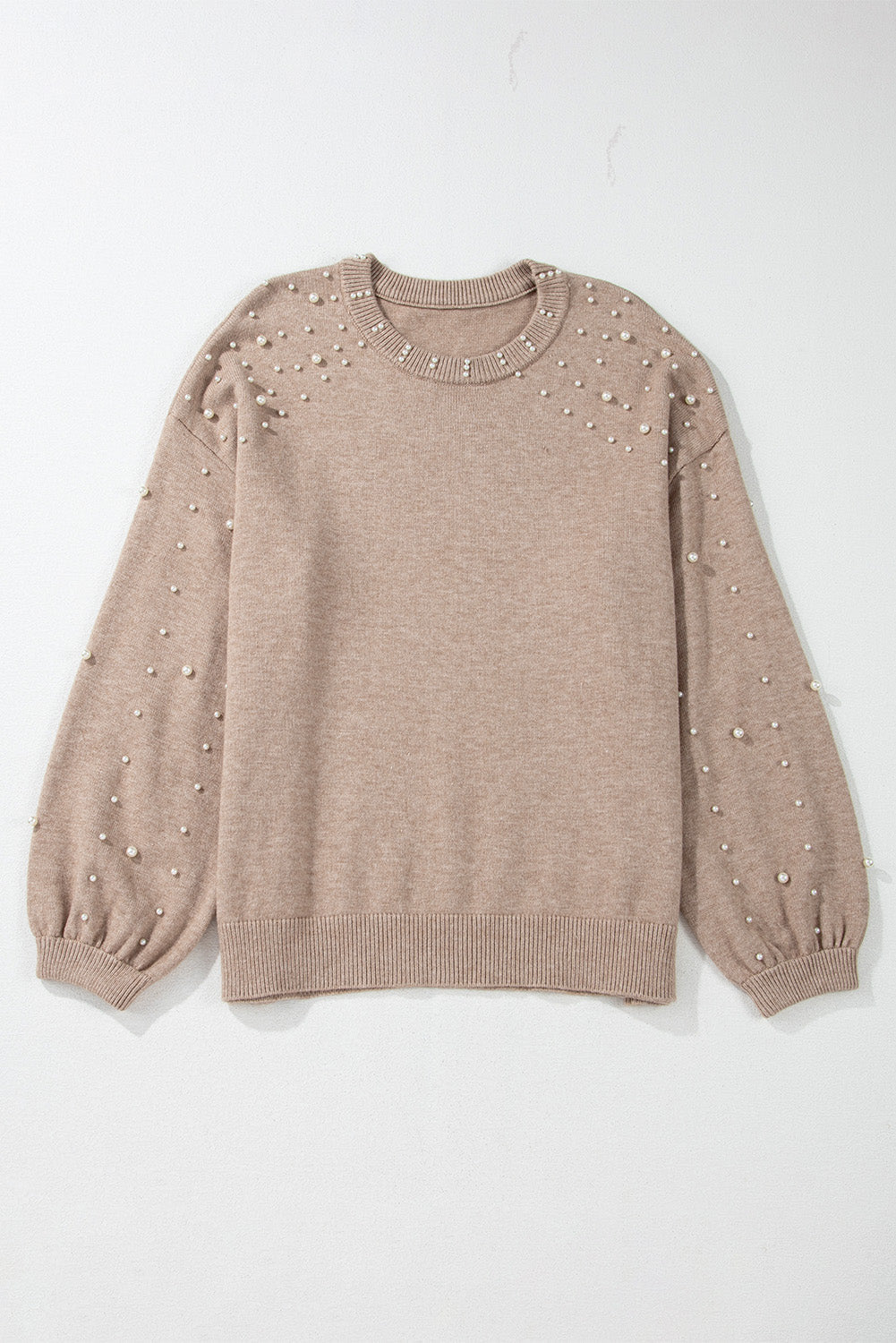 Alessia Plus Size Pearled Sweater