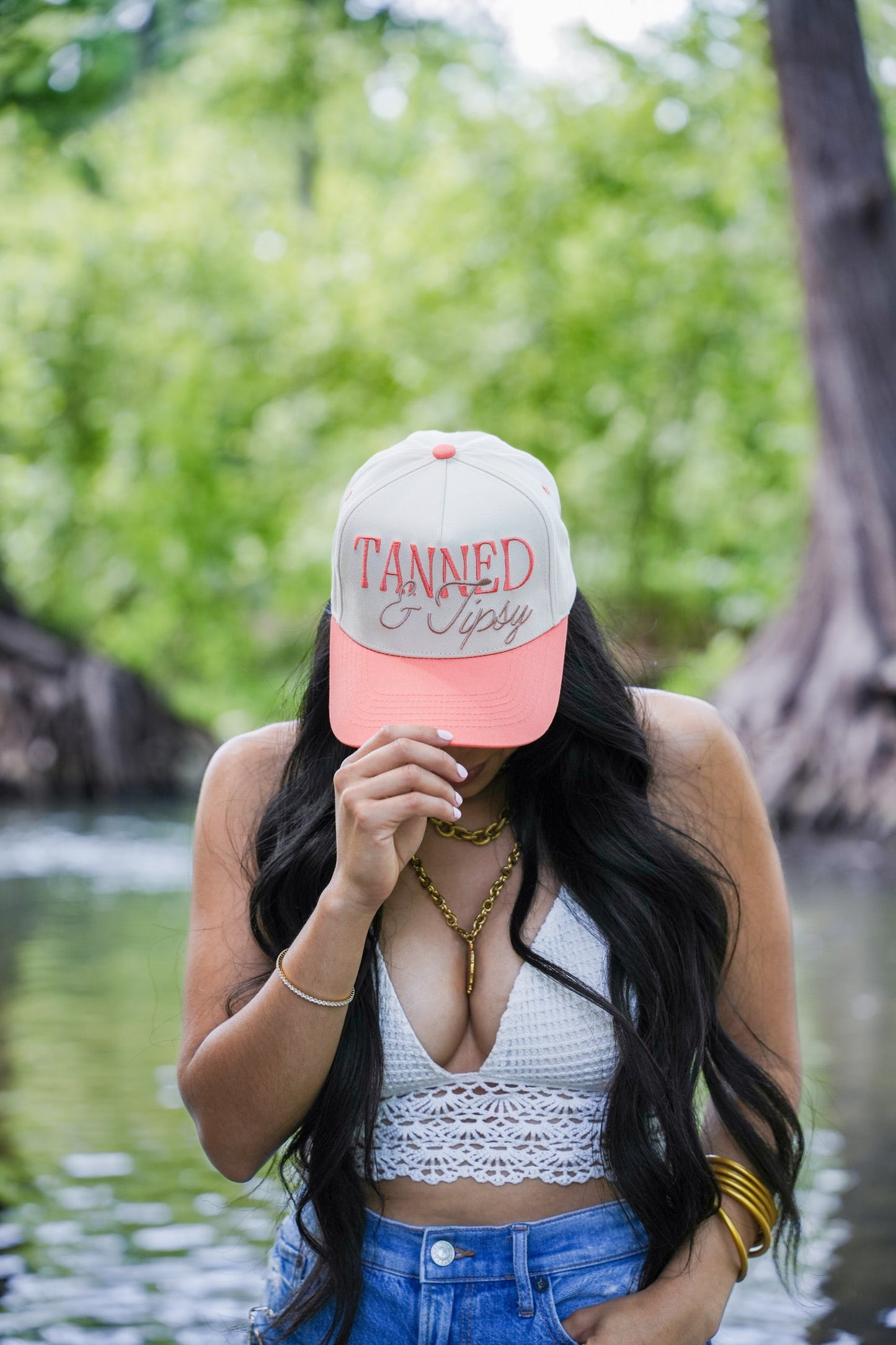 TANNED & TIPSY CANVAS CAP