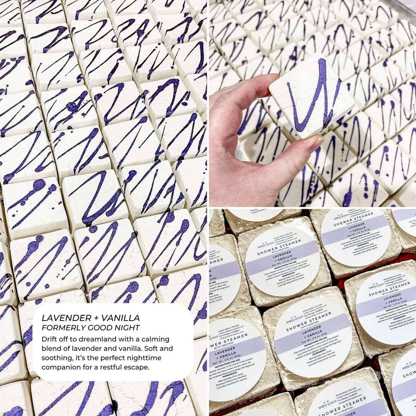 Aromatherapy Mentholated Shower Steamers - Breathe Easy & Relax