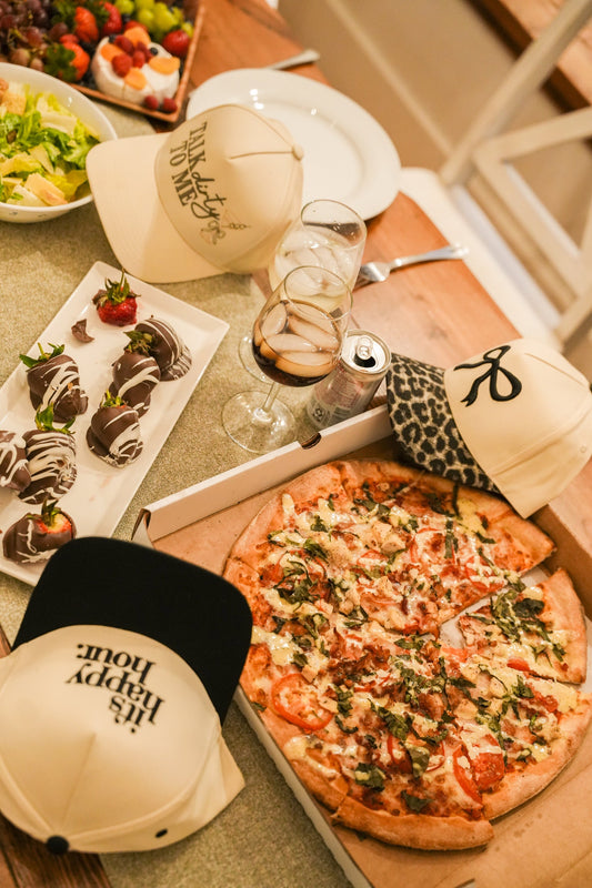 LEOPARD BOW CANVAS CAP