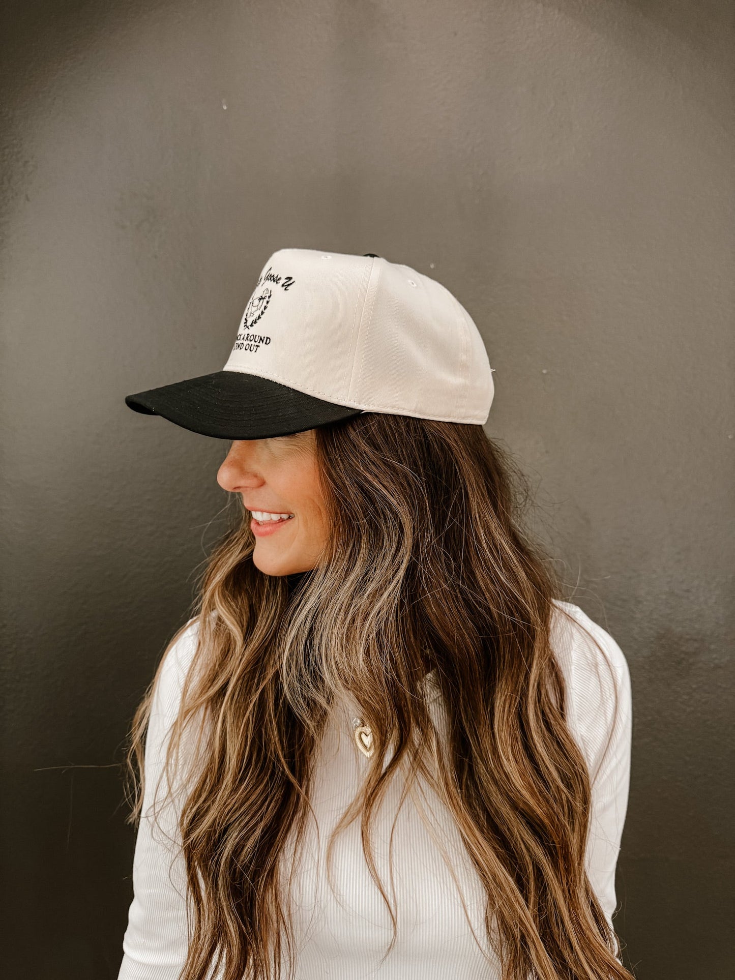 SILLY GOOSE CANVAS CAP