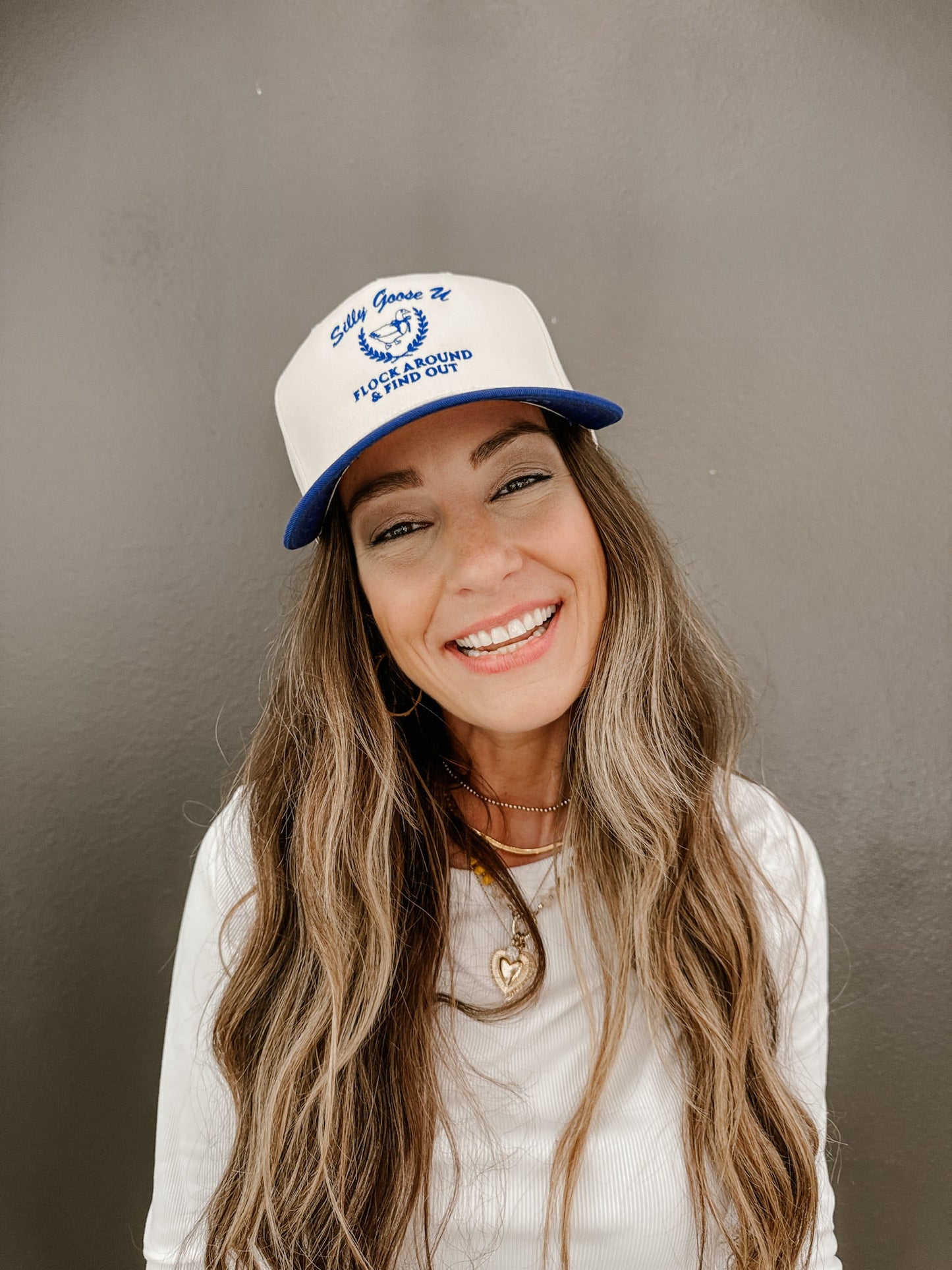 SILLY GOOSE CANVAS CAP