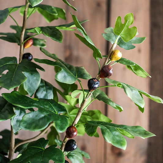 Artificial Silk Fig Tree In Pot