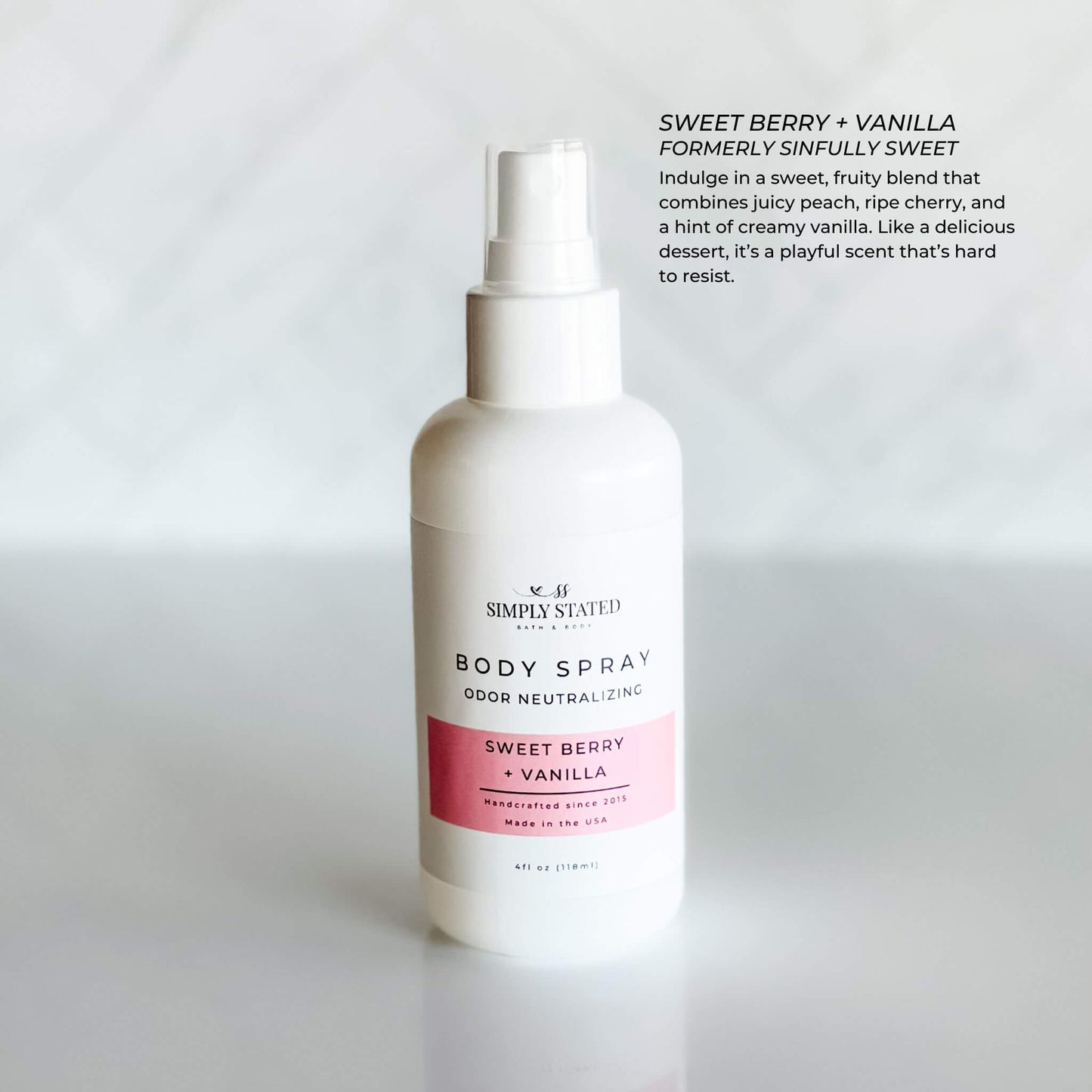 Signature Body Spray – Long-Lasting Refreshing Fragrance Mist