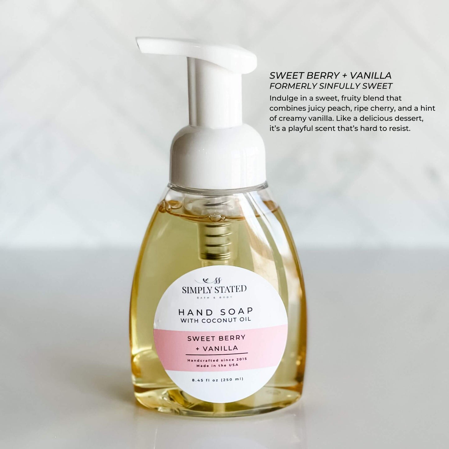 Signature Foaming Hand Soap – Gentle Coconut Oil-Based Liquid Soap
