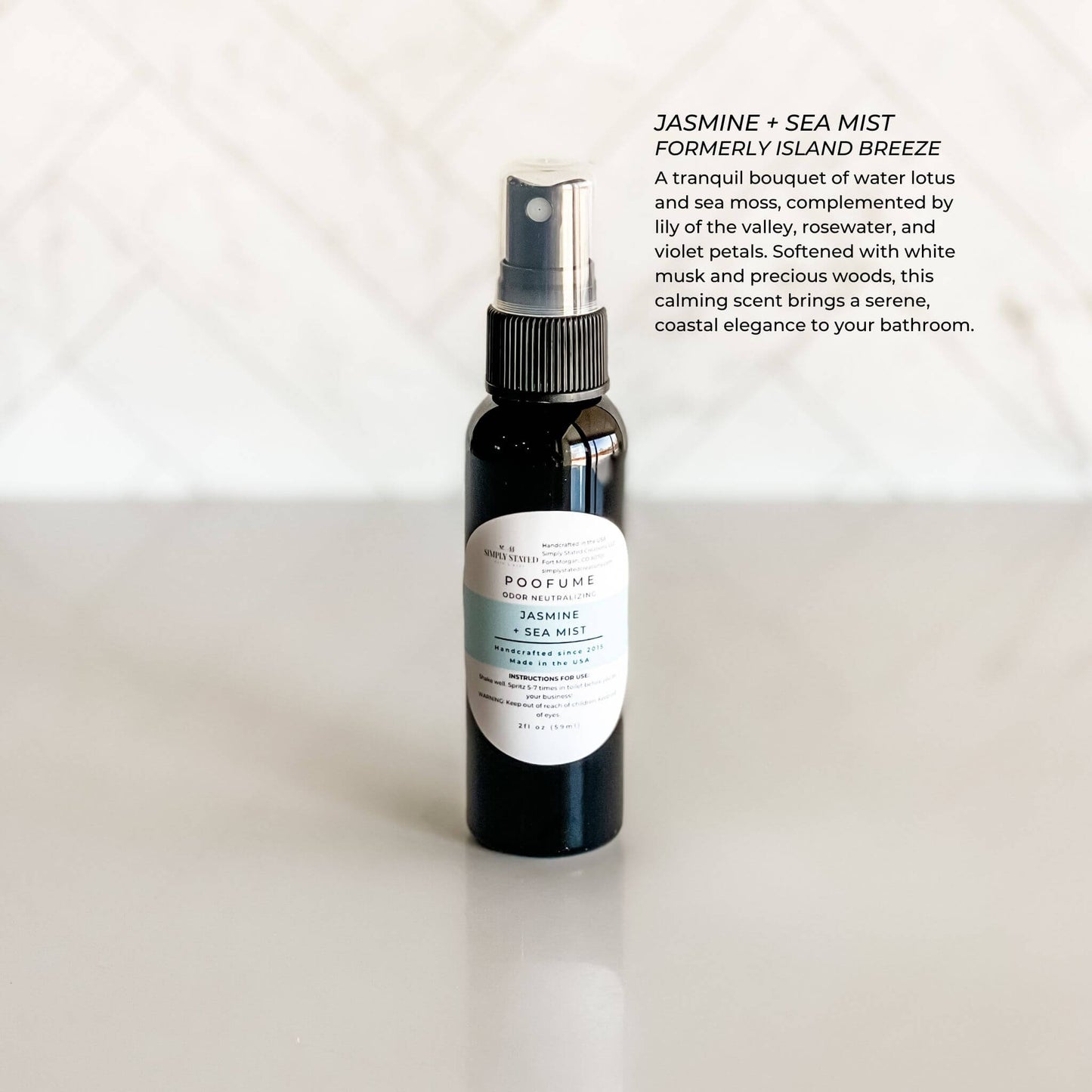 Poofume – Bathroom Odor Spray with Odor-Neutralizing Formula
