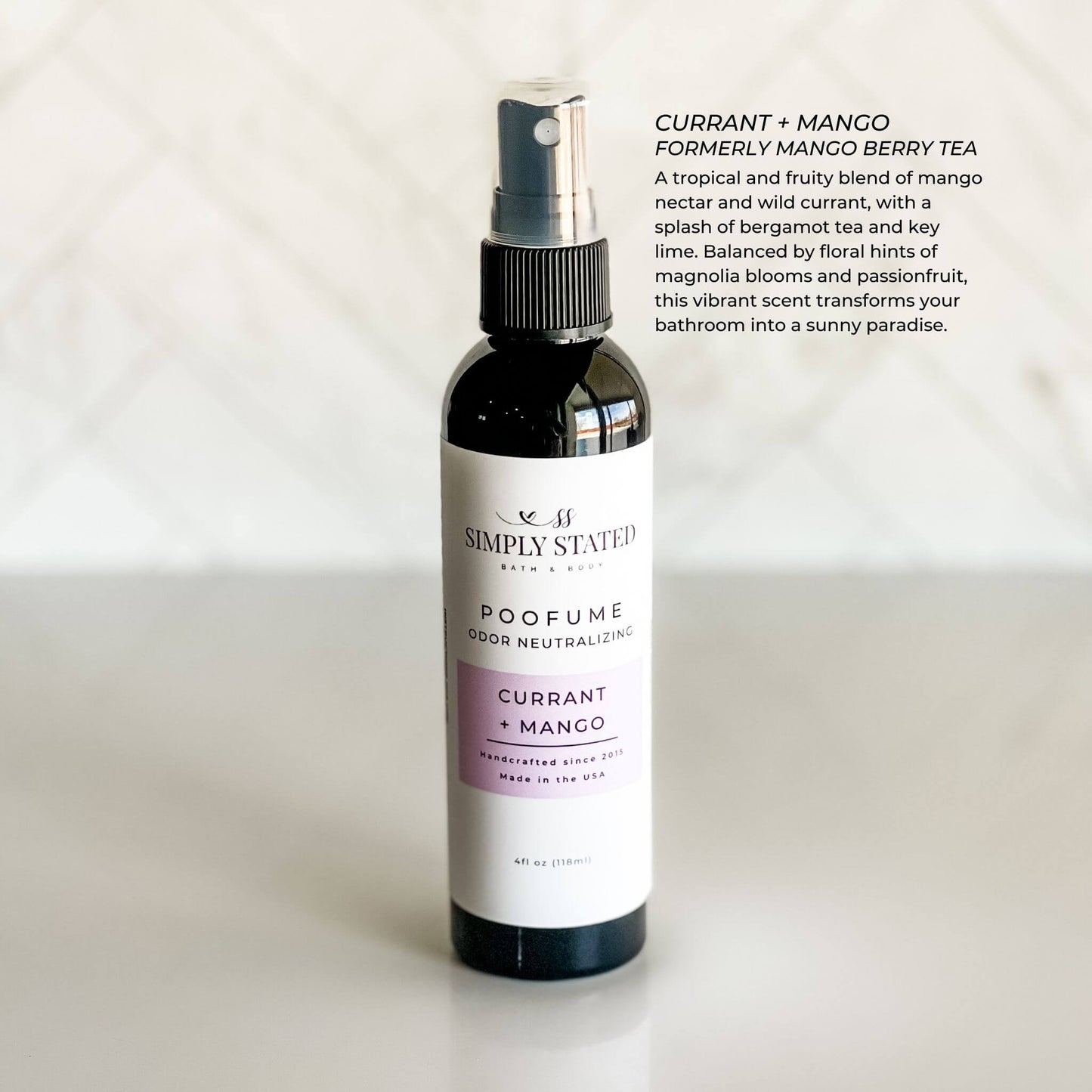 Poofume – Bathroom Odor Spray with Odor-Neutralizing Formula