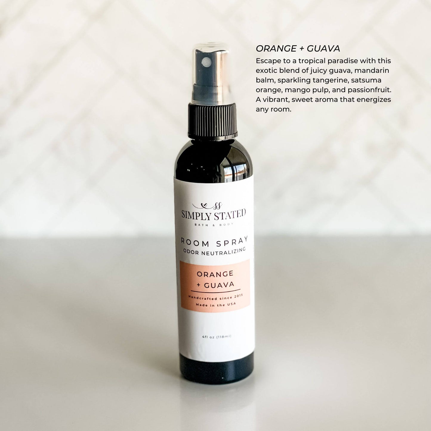Odor Neutralizing Room Spray – Air & Linen Freshener