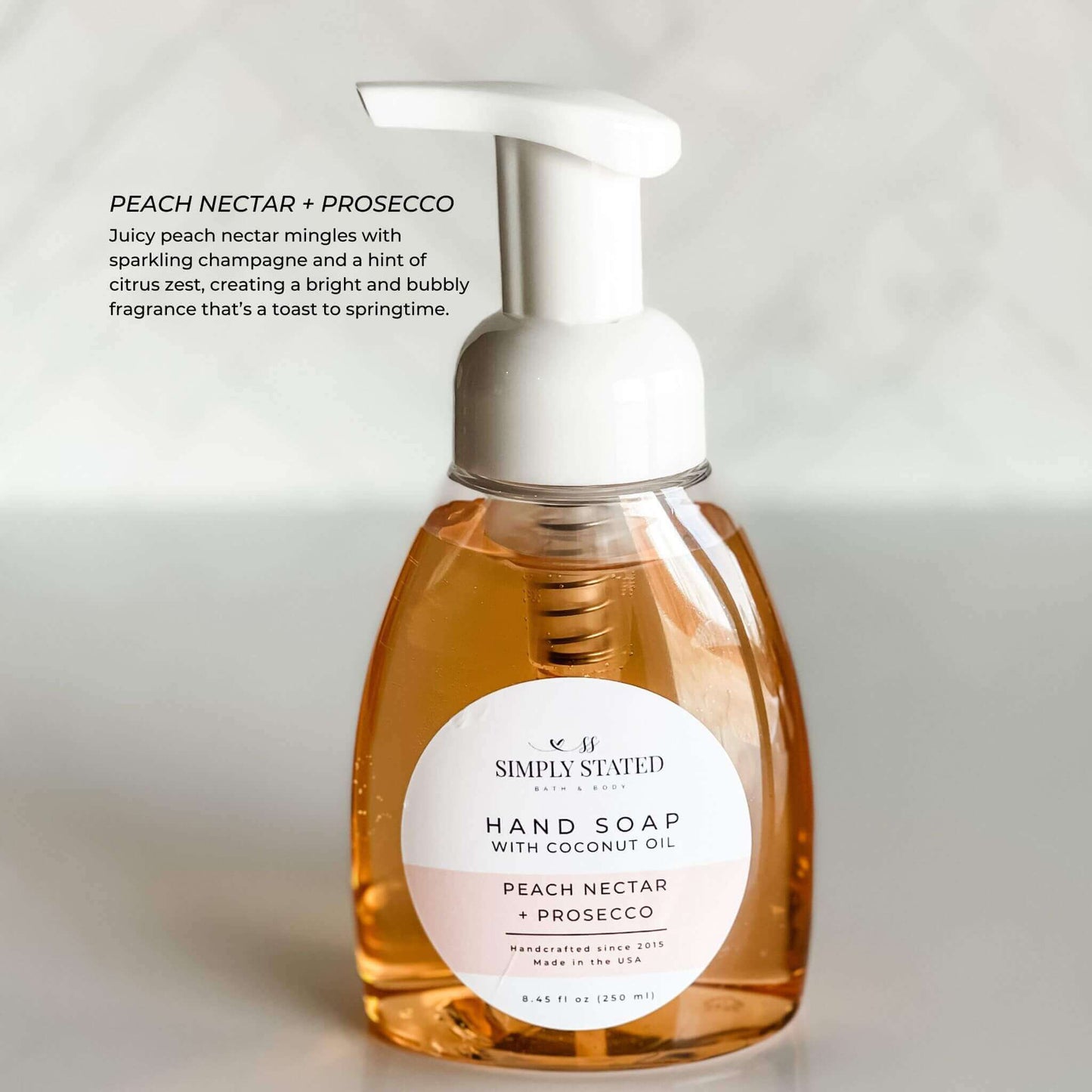 Spring Foaming Hand Soap – Hydrating Soap with Coconut Oil