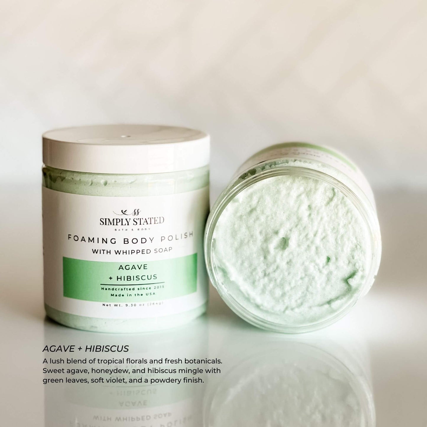 Summer Foaming Body Polish – Exfoliating & Softening Sugar Scrub