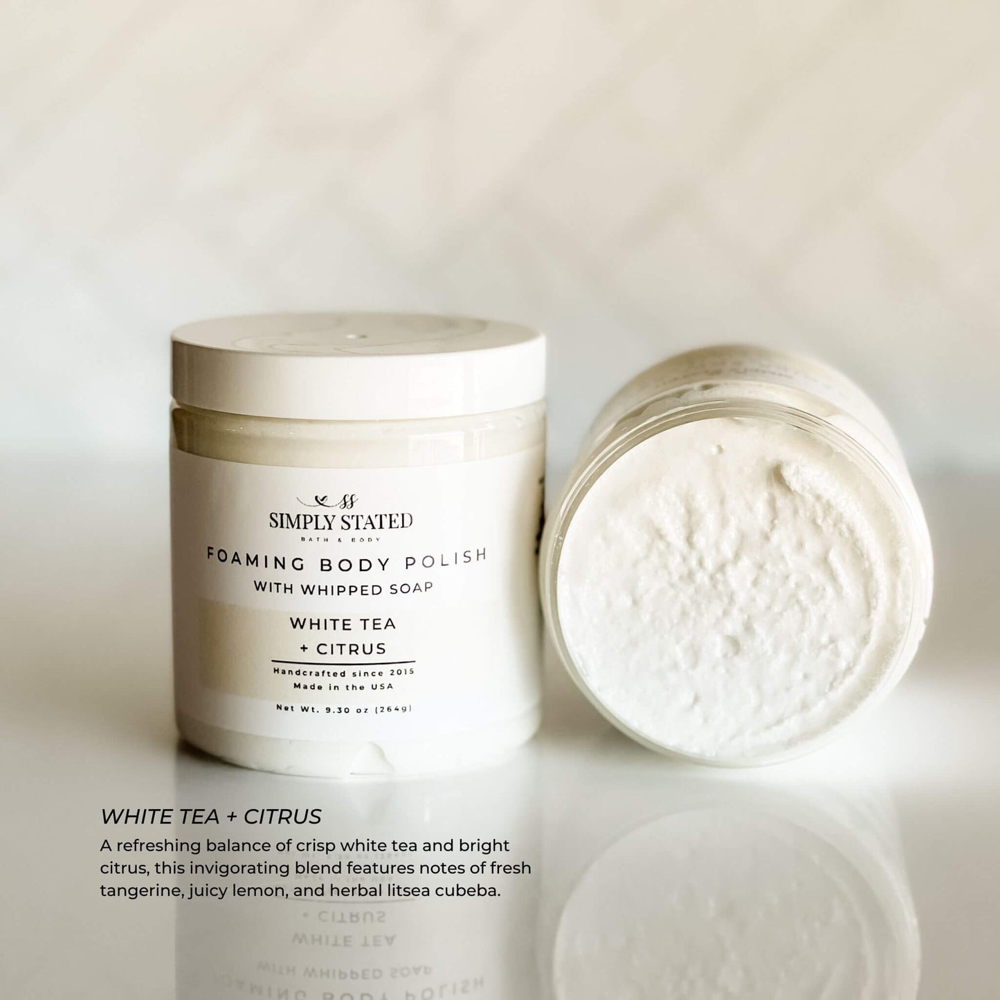 Summer Foaming Body Polish – Exfoliating & Softening Sugar Scrub