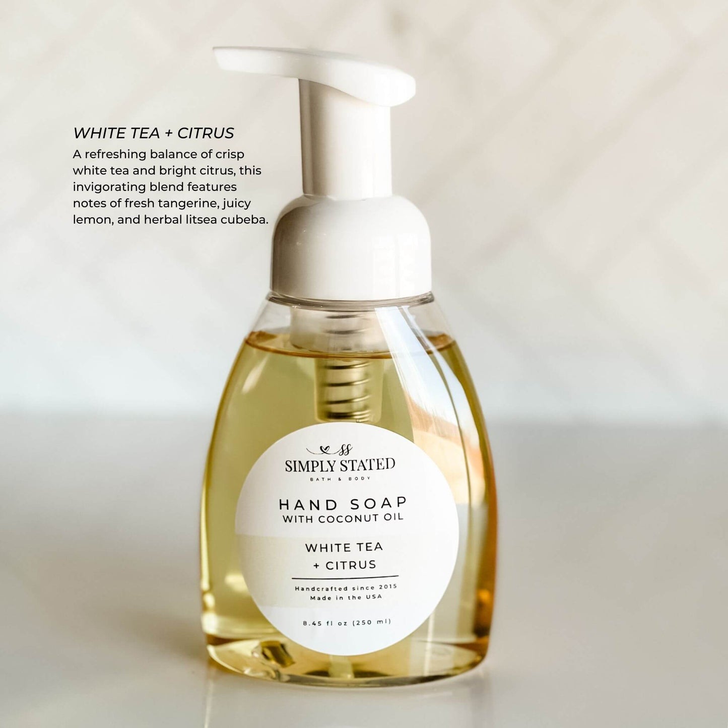 Summer Foaming Hand Soap – Hydrating Soap with Coconut Oil