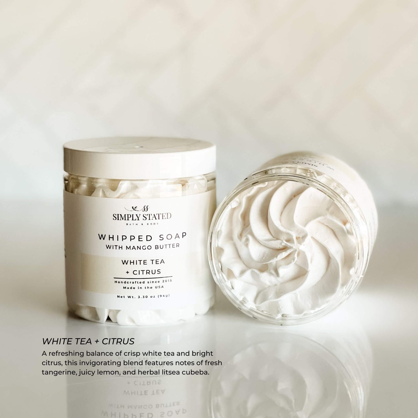 Summer Whipped Soap - Tropical Fluffy & Hydrating Cleanser