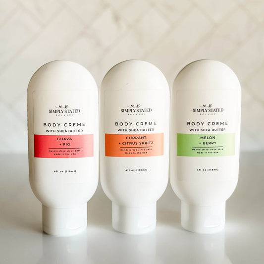 Seasonal Body Crème Collection – Limited Batch Scents