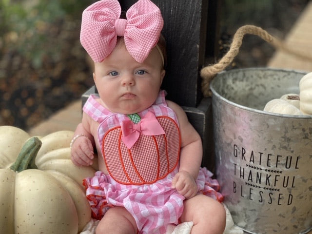 Pink Pumpkin Bubble