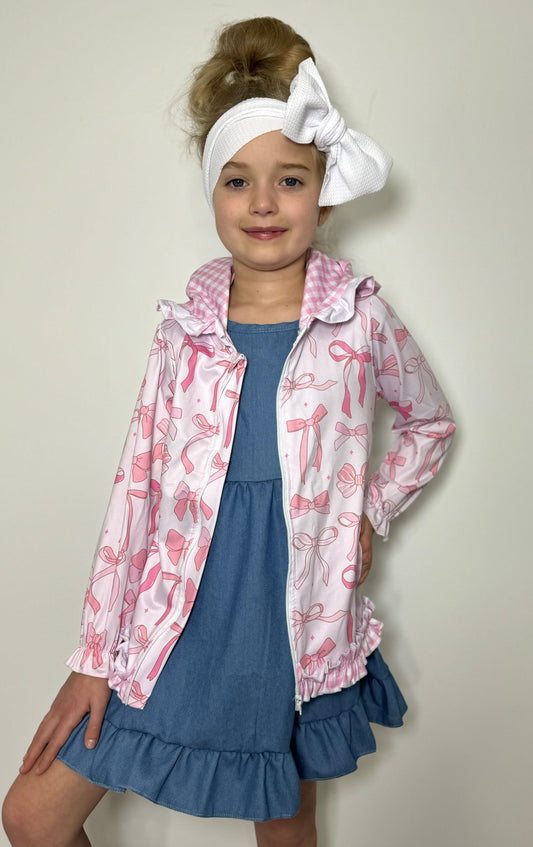 Pink Coquette Bow Jacket