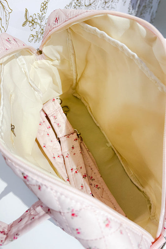 Dakota Baby Pink Floral Bag