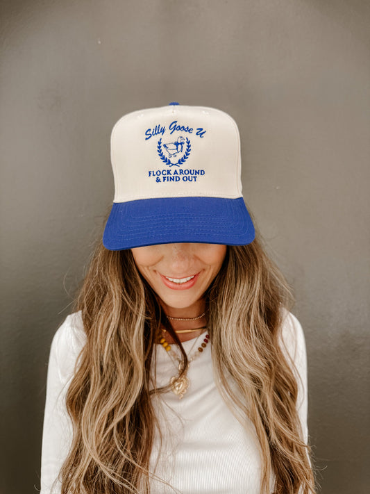 SILLY GOOSE CANVAS CAP