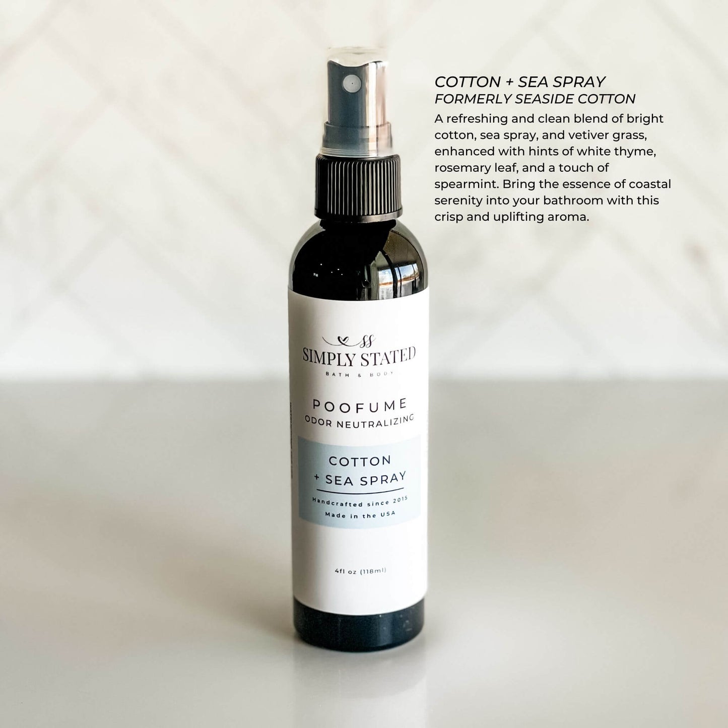 Poofume – Bathroom Odor Spray with Odor-Neutralizing Formula