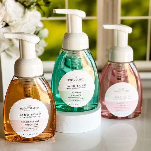 Spring Foaming Hand Soap – Hydrating Soap with Coconut Oil