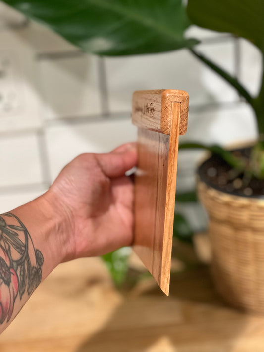 Wood Sourdough Bench Scraper