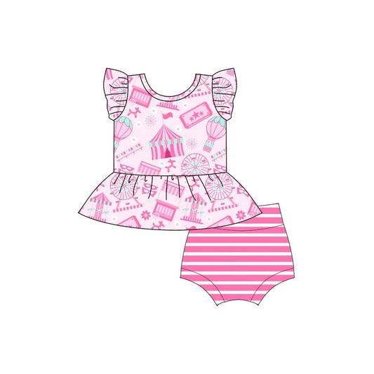 Fashion Minis: Pink at the Fair Bummie Set