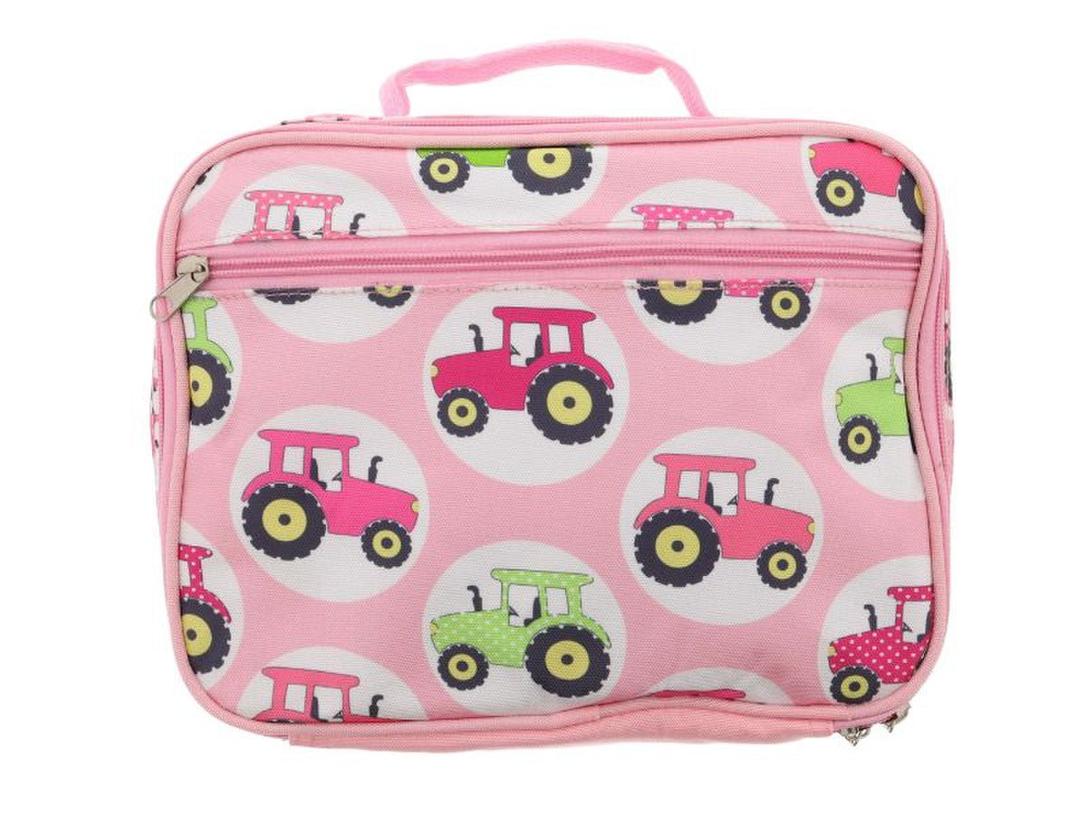 Pink Tractor Backpack